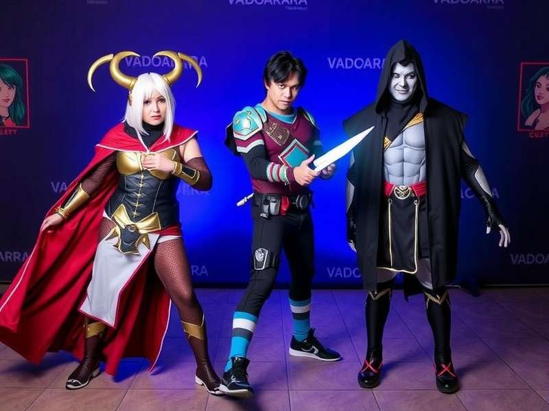 Creative fan interpretations of game characters Fan Cosplay of Vadodara Bold Adventure Characters